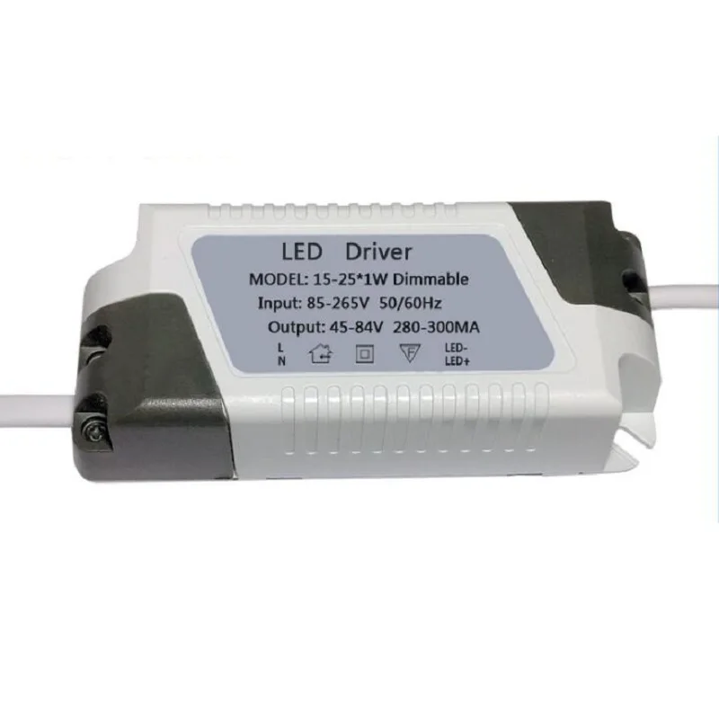 

Power Supply Dimming Driver 18-25 * 1W LED Dimmable Panel Light Drive 15W 18W 20W 25W