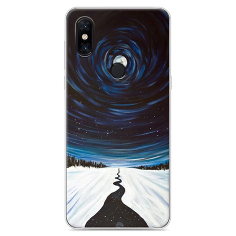 6 39 &quotЖесткий ПК чехол для xiaomi mi Mix 3 с мультяшным рисунком защитный miMix Mix3 задняя