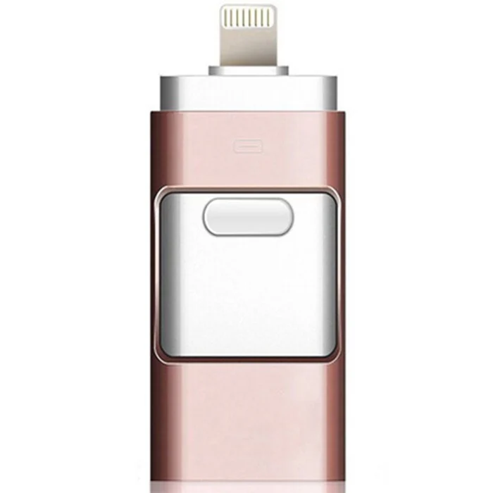 USB флеш-накопитель для iPhone 128GB [3-в-1] Lightning OTG скачок привод, USB флэш-накопитель для iPhone, iPad, iOS, Android, ПК