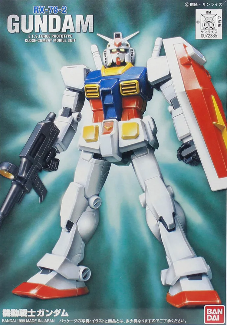 Bandai Gundam 1/144 RX 78 2 GUNDAM (Первый класс) мобильный костюм экшн фигурки сборные модели