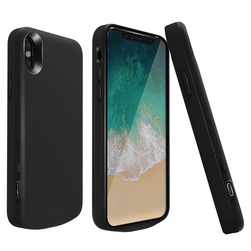 5000 мАч Расширенный чехол для аккумулятора телефона для iPhone XS портативный внешний аккумулятор чехол для iPhone X резервный чехол для зарядного устройства