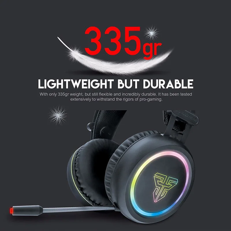 Наушники гарнитура RGB светильник проводной USB мягкий Регулируемый для ролевой