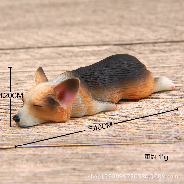 12 видов французский бульдог пижама корги собака игрушки экшн фигурки ПВХ Модель