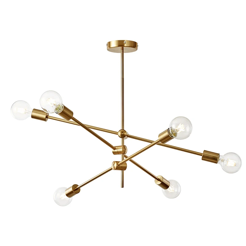 Современная подвесная светодиодная лампа простой современный светильник в