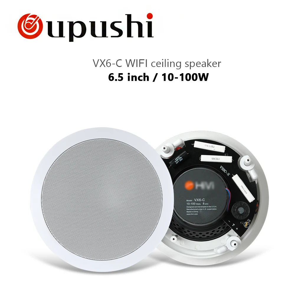 OUPUSHI VX6-C продукт беспроводной wifi в потолке динамик с мощной функцией фоновая музыка звуковая система акустическая