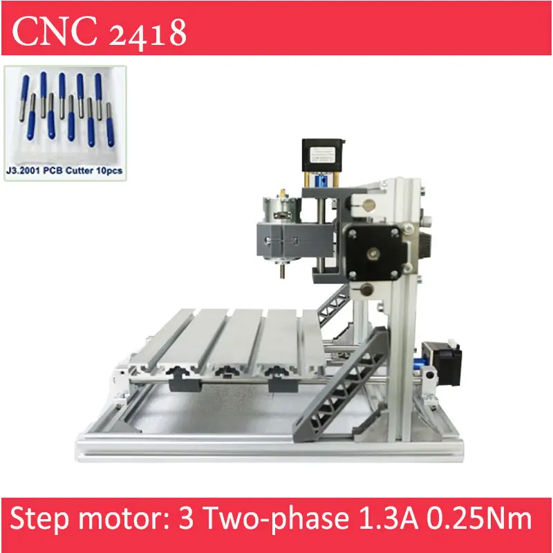 

CNC 2418 Engraver With Laser Option of 500mw 2500mw 5500 mw For Pcb Milling Wood Soft Metal Engraving for hobbist Artist
