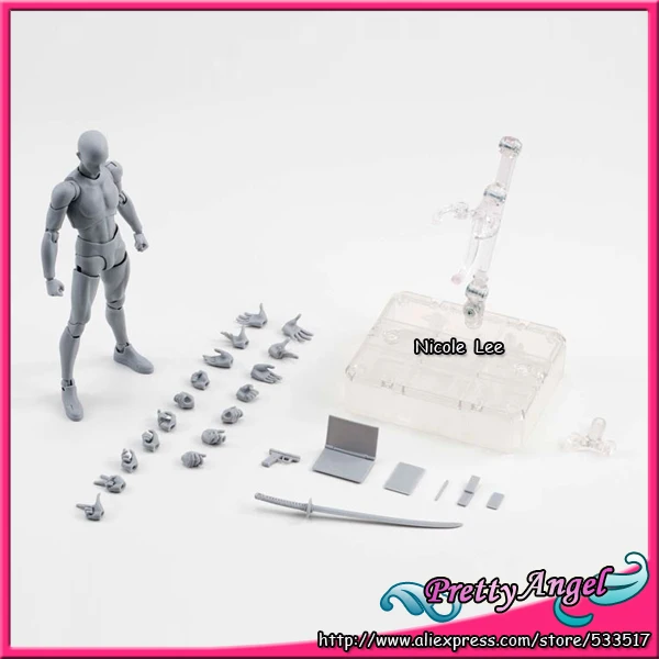 PrettyAngel-подлинный Bandai S. H. Figuarts Body kun DX SET(серый цвет Ver.) Фигурку
