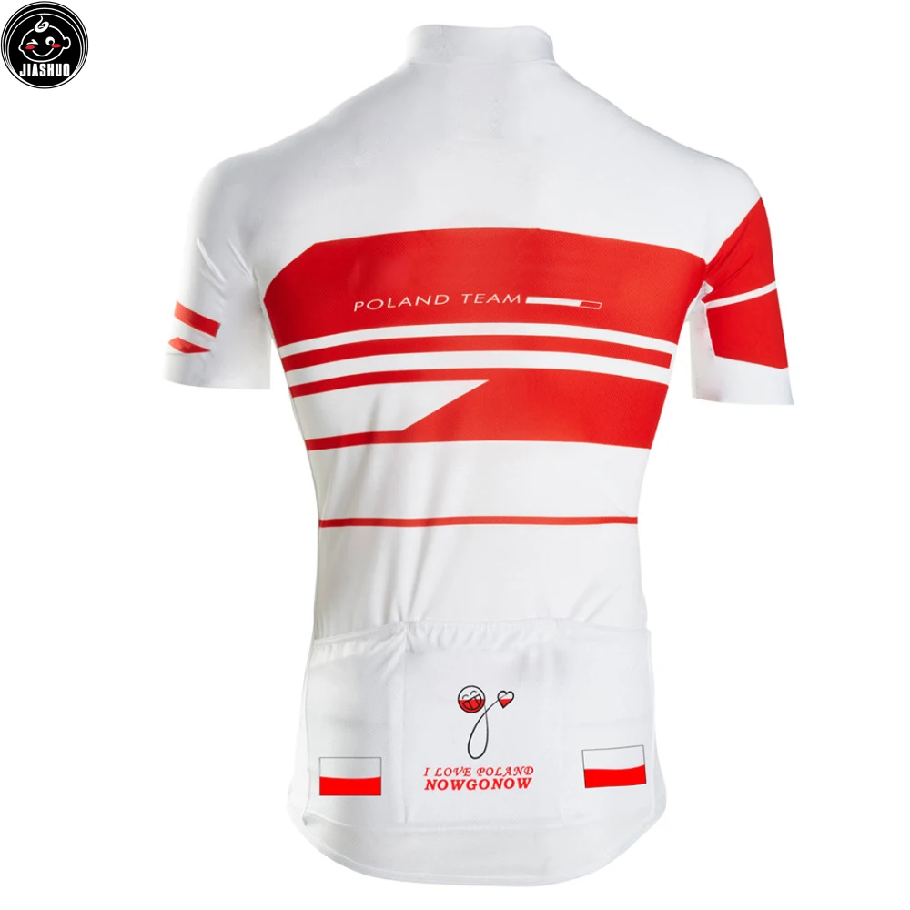 Новинка 2017 командная велоформа из Польши Jiashuo дышащая под заказ|cycling jersey|cycling jersey
