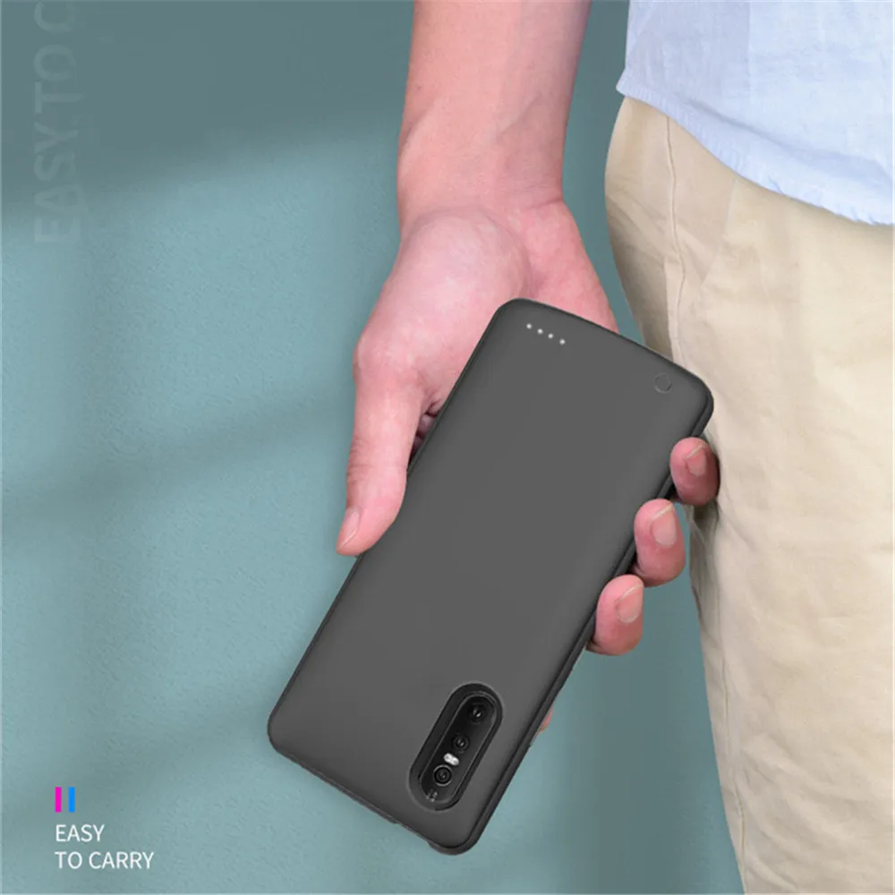 Батарея Зарядное устройство чехол s для VIVO S1 Pro Мощность банк 6500 мАч Силиконовый