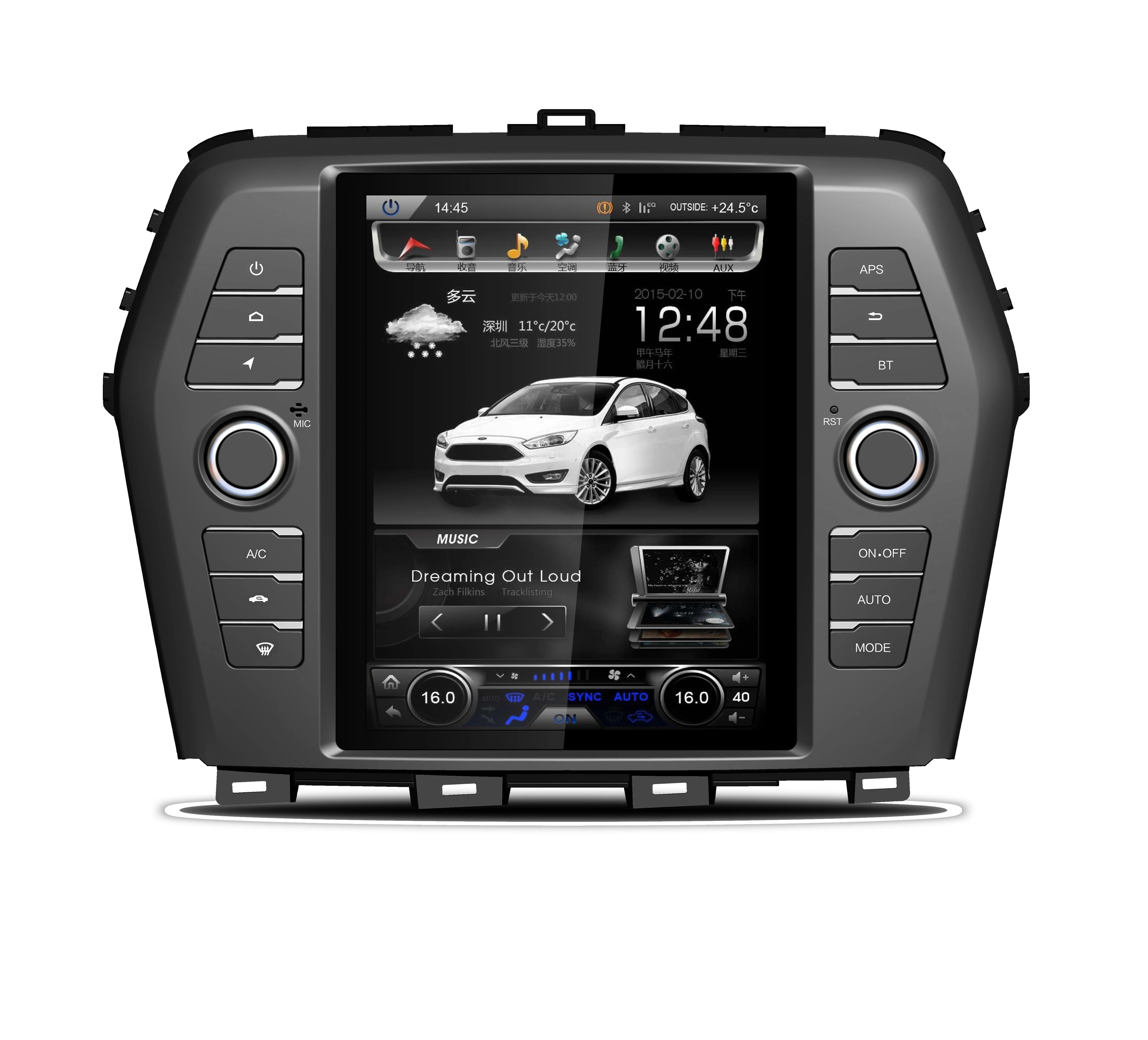 10 4 &quotTesla Тип Android Fit NISSAN MAXIMA 2016 2017 2018 2019 автомобильный dvd плеер навигация gps