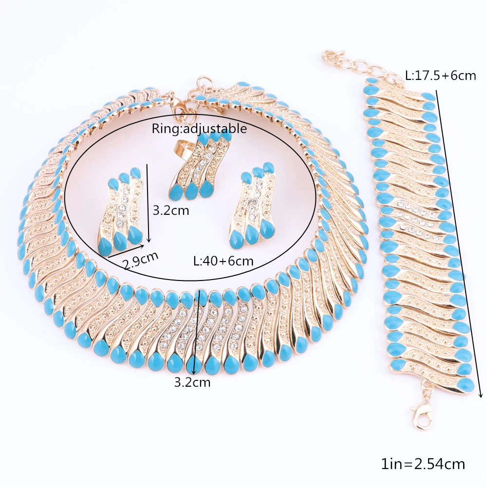 Набор ювелирных украшений из кристаллов 3 цвета|parure bijoux|parure bijoux femmeafrican beads jewelry set |