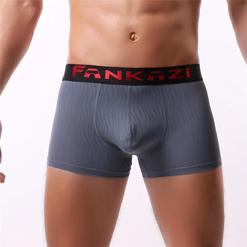 3PCS/Lot Boxer Mens Underwear Men Underpants Male Pure Panties Shorts Underwear Boxer Shorts Solid Cuecas Boxers Trunks