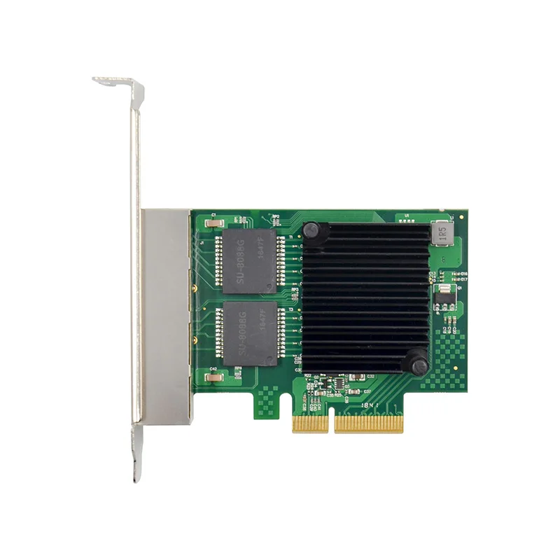 350T4 PCI E X4 четырехпортовый 10/100 Мбит/с гигабитная Ethernet Сетевая карта серверный