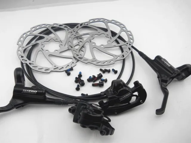 MTB велосипед Гидравлический тормозной комплект tektro HD M290 дисковый тормоз 750/1350 мм