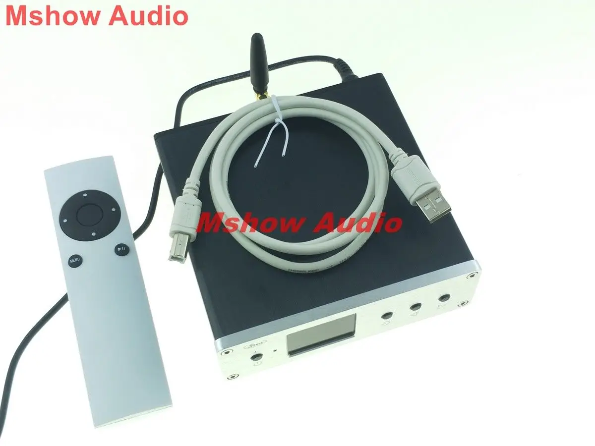 Ustars двойной ES9038Q2M DAC аудиодекодер XU208 XMOS USB I2S поддержка DSD 256 TFT ЖК дисплей +