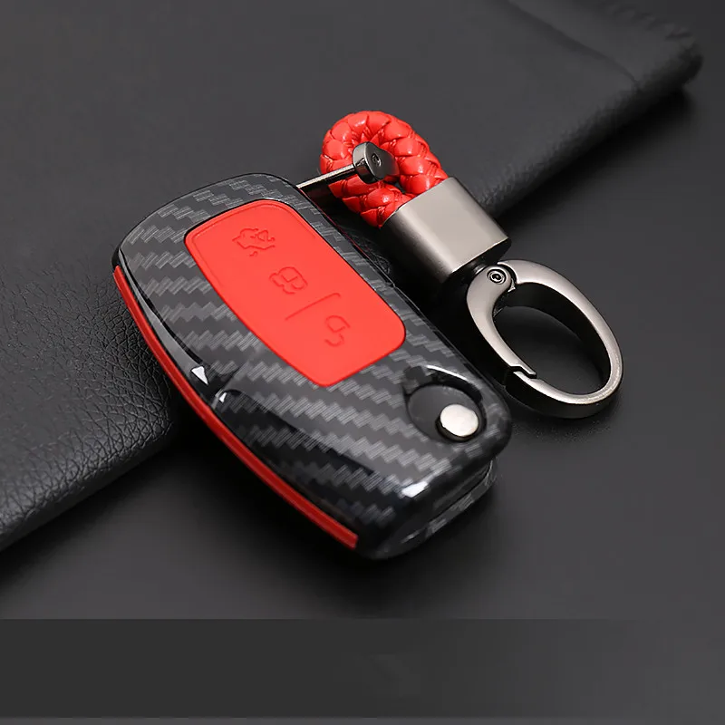OkeyTech для Ford Fiesta Focus 2 Ecosport Kuga Escape чехол автомобильного ключа брелок аксессуары 3