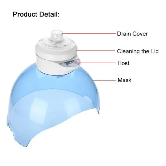 New Skin Rejuvenation Mask Spa Hydrogen Care Beauty Equipment Facial Lifting Whitening | Красота и здоровье