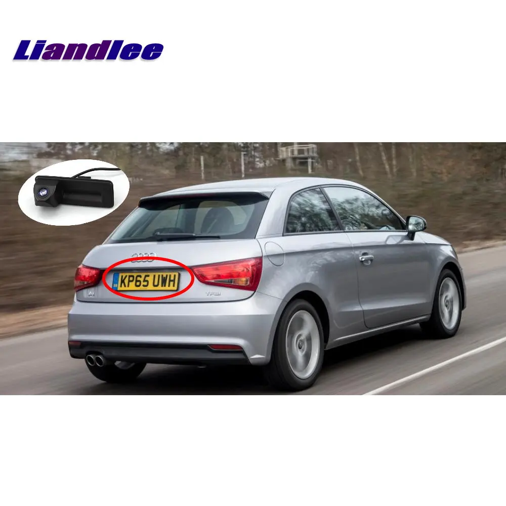 Liandlee для Audi A1 2012 2016 Автомобильная камера заднего вида парковки интегрированная