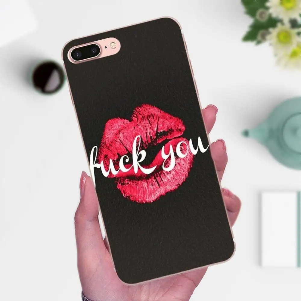Тонкий чехол для мобильного телефона mini Pro с губами Kiss For Galaxy J1 J2 J3 J330 J4 J5 J6 J7 J730 J8 2015