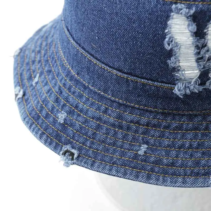 en Ucuz Ücretsiz Kargo Yüksek Kalite Kova Şapka Unisex Denim Balıkçılık Açık Güneşlikli Kep Düz Pamuk Avcılık Visor Disket Chapeau Hip Hop şapka