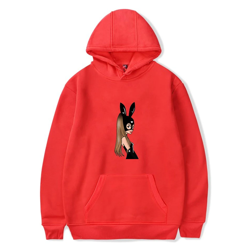 Милый розовый печати Ariana Толстовка &quotГранде&quot Idol Для мужчин/Для женщин