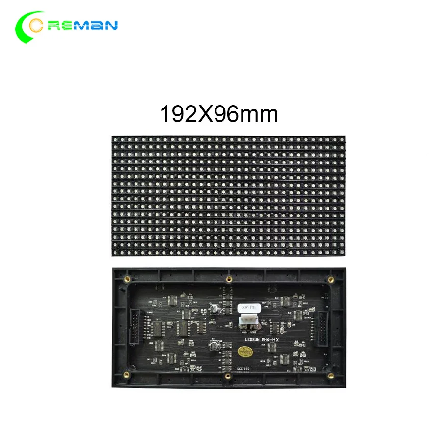 Самая дешевая цена 6 мм P6 SMD RGB полноцветсветодиодный Светодиодная панель дисплей