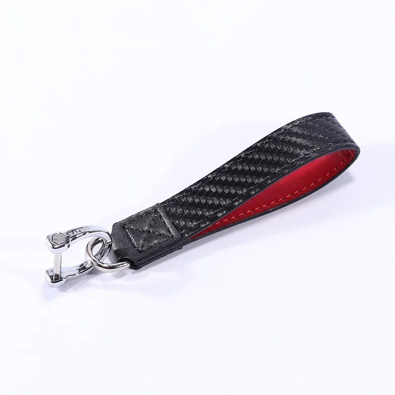 red keychain Противоударный мягкий ТПУ ключа автомобиля чехол для AUDI A4 B9 Q5 Q7 TT TTS 8 S Авто ключевой защитный брелок с защитой от падения - Название цвета: red keychain