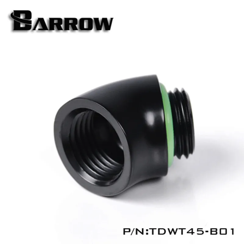Барроу TDWT45-V2 G1/4 ''резьба 45 градусов штуцер адаптер водные адаптеры охлаждения
