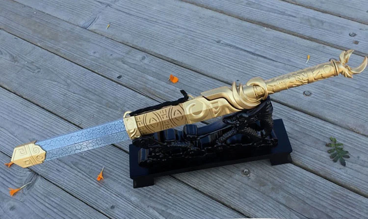 Меч из нержавеющей стали POYUE Dagger Изобразительное искусство и ремесла игрушка семейная мебель 45 см
