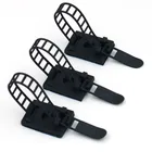 Регулируемые самоклеящиеся кабельные ремни, 20 шт., Кабельные стяжки, зажим для шнура, кабельный органайзер для управления проводами