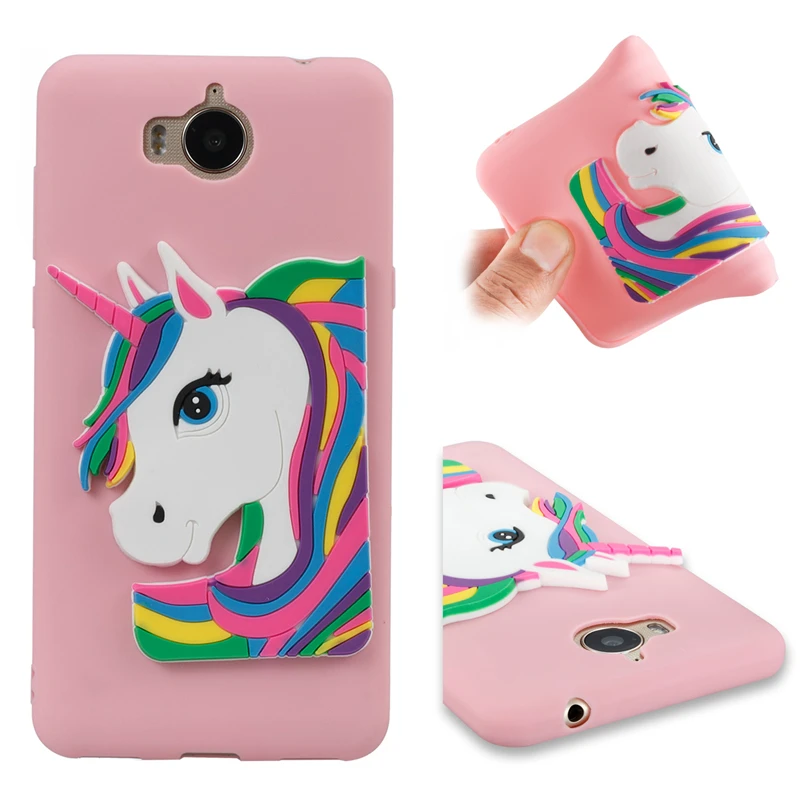Coque новый протектор чехол для Huawei Y5 2017 ТПУ задняя крышка + Мягкий силиконовый Y6
