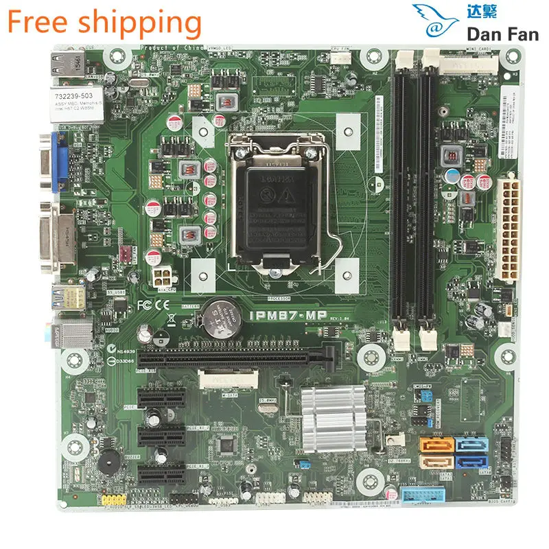 Десктопная материнская плата для HP ENVY 700 707825 003 732239 503 H87 LGA1150 100% протестирована