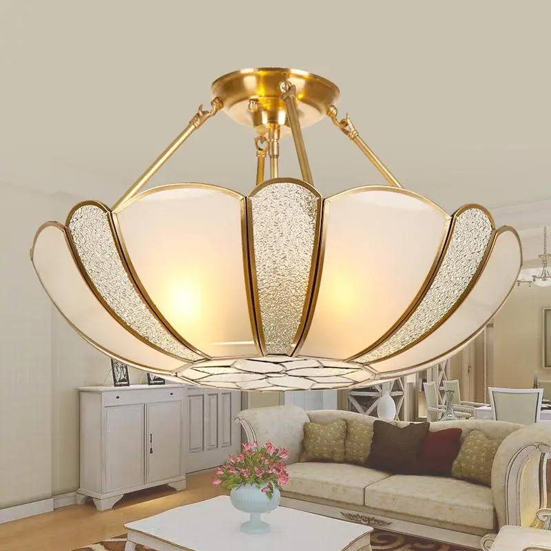 Столовая Tiffany led Pendant Lights Медь Vintage Lamp E27 Подвесная лампа Lamparas Colgantes Спальня