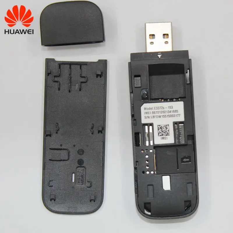 Разблокированный новый Huawei 4G USB модем E3372 E3372s 153 плюс пара антенн LTE ключ 150 Мбит/с PK