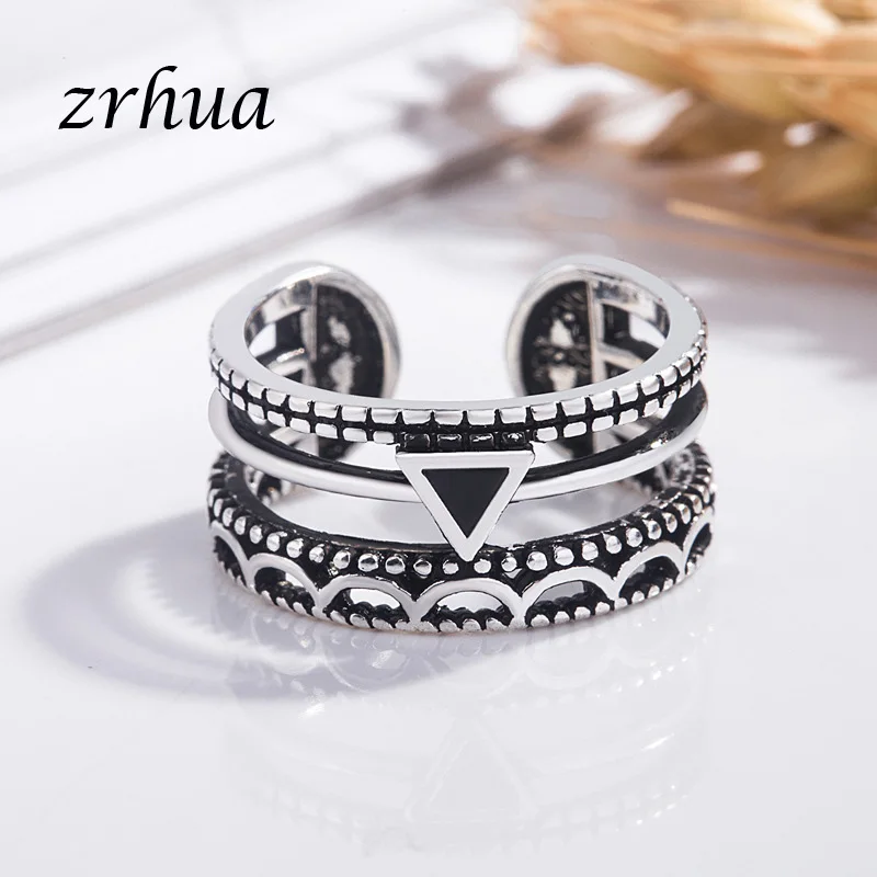Новинка 2019 стильные винтажные ювелирные изделия ZRHUA из стерлингового серебра 925