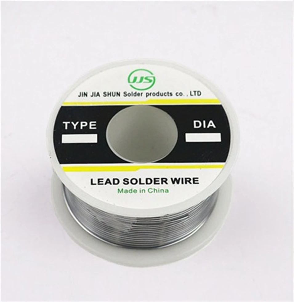 

No-clean Welding Iron Wire Reel 100g/3.5oz FLUX 2.0% 1mm 30/70 45FT Tin Lead Line Rosin Core Flux Solder Soldering Wholesale