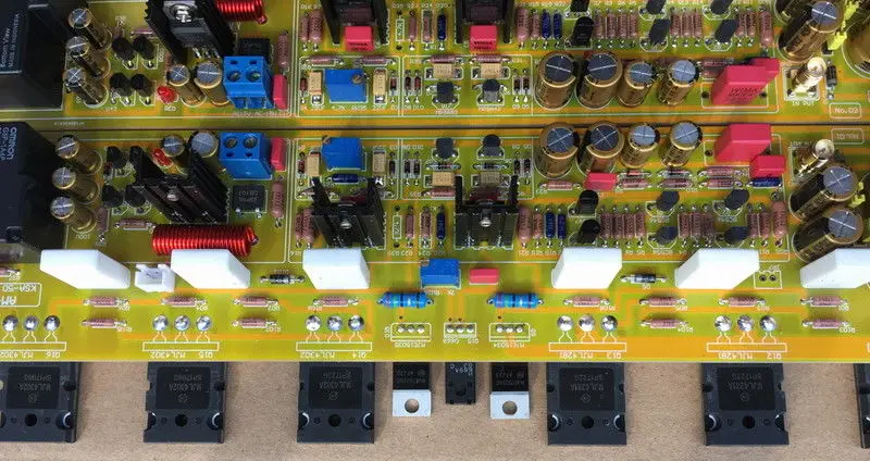GZLOZONE одна пара чистый класс A Amp на печатной плате для печатных плат KRELL KSA50 50 Вт * 2
