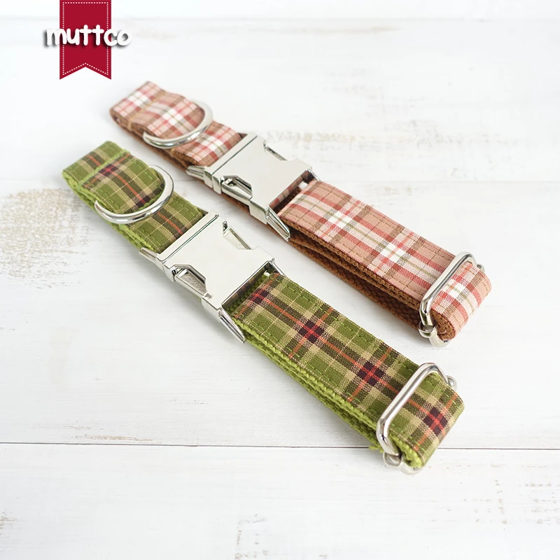 MUTTCO розничная продажа индивидуальный дизайн ошейник для собак ручной работы