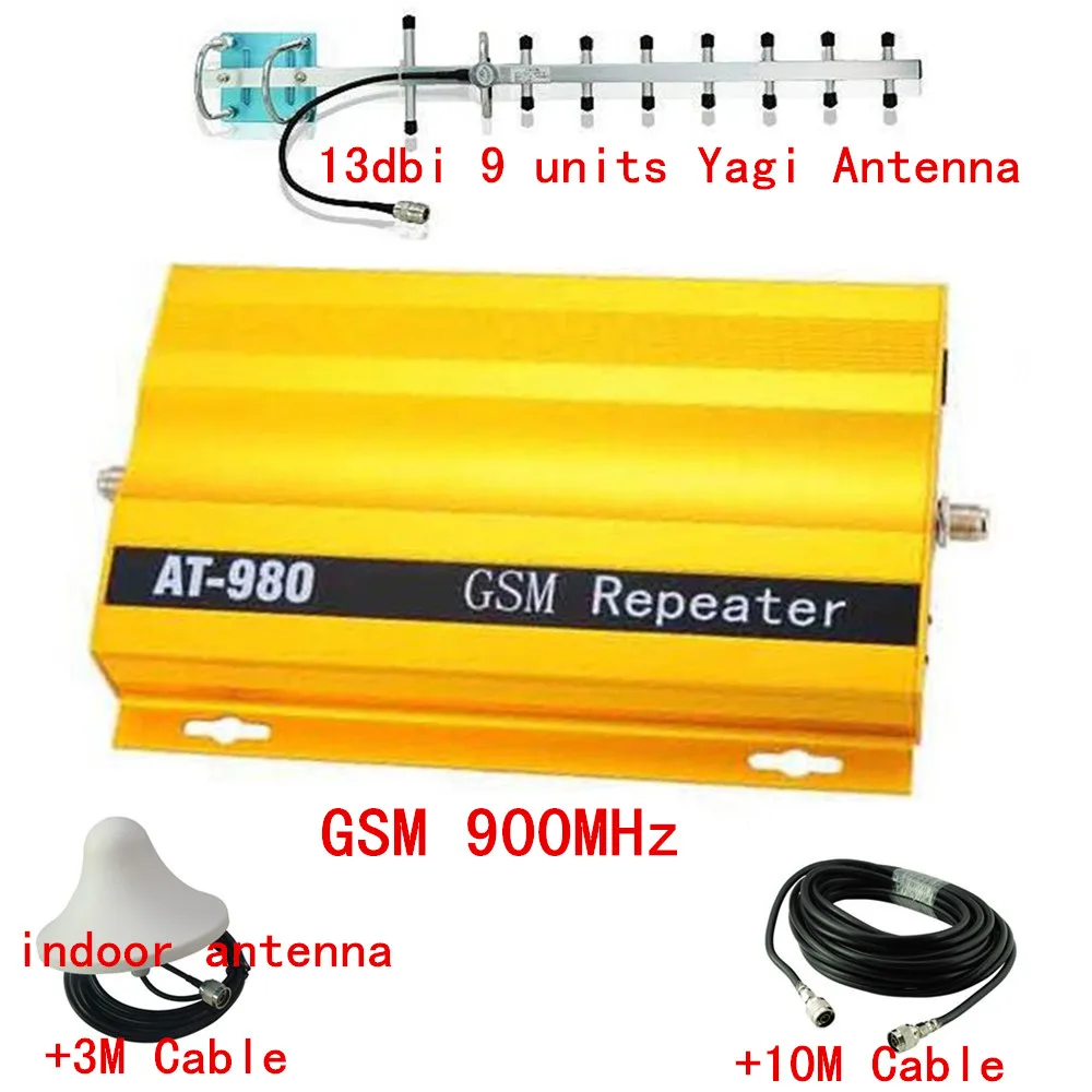 13 дБ yagi + 900 МГц GSM Репитер сигнала для мобильного телефона сотовый телефон GSM900Mhz