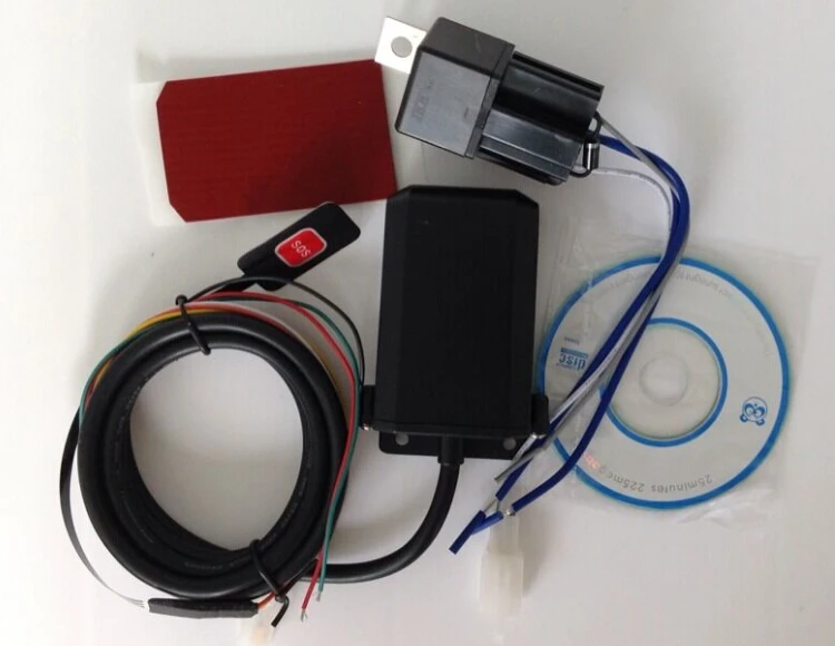 Мини-устройство отслеживания в реальном времени для мотоцикла встроенная GPS GSM