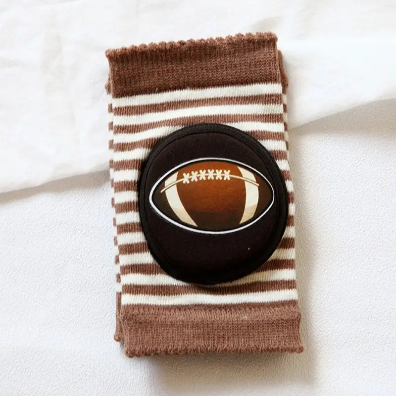 1 пара Детские Симпатичные Теплые наколенники для ползания детей ясельного