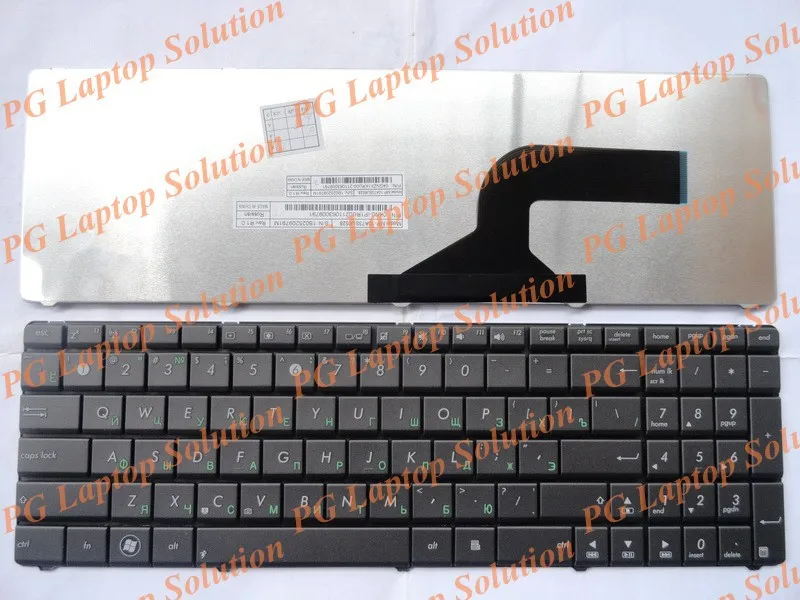 Русская клавиатура для ноутбука ASUS X52 X52F X52J X52N X52JK X52JT X52DE X55 X55A X55C X55U G72 G73 G72X G73J X52JE ру