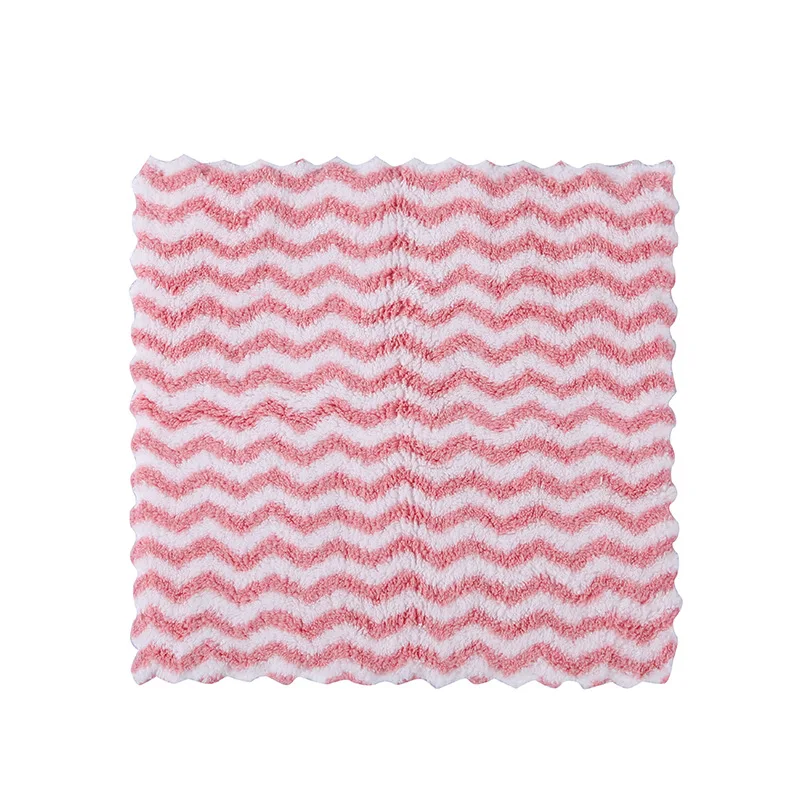 Маслостойкая салфетка из микрофибры впитывающая ткань для мытья посуды не