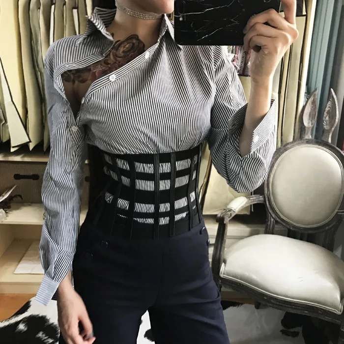 Новый женский ультра широкий пояс регулируемый тонкий корсет формирователь тела