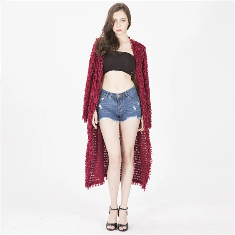 Sweater Women Black Wine Red Plus Size Loose Cardigans 2019 New Autumn Winter Fashion Europe America Long Sleeve Clothing CX964 |