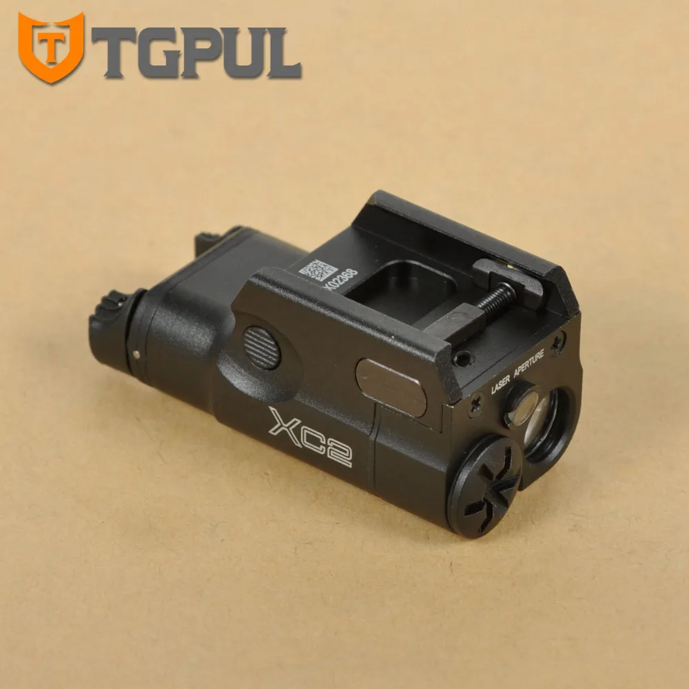 Ультра компактный пистолет TGPUL XC2 фонарик с постоянной/мгновенной/красной точкой
