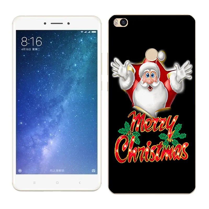 10 Чехол s для Xiaomi Mi Max2, мягкий силиконовый чехол для Xiaomi Mi Max 2 X'mas Day, окрашенный чехол для телефона xiomi Mi Max 2, Fundas - Цвет: 10
