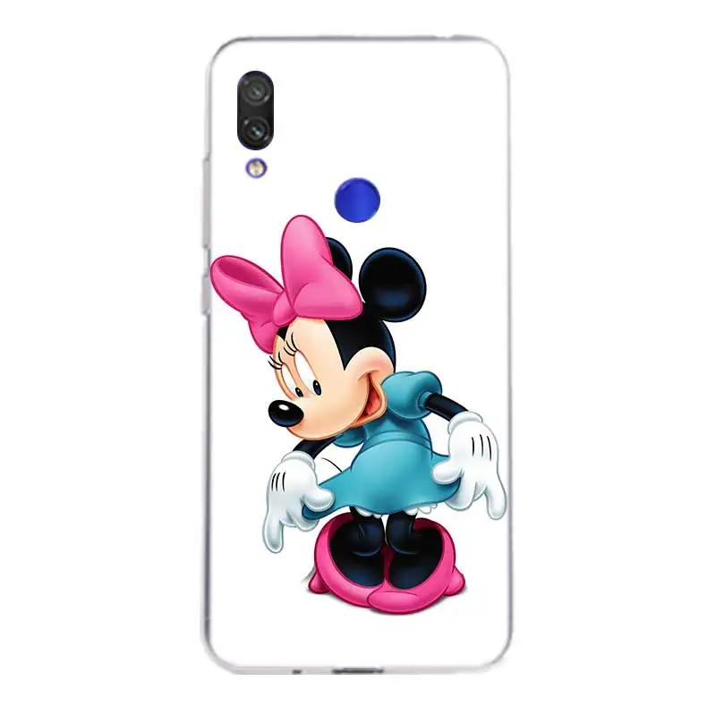 Minnie Mouse Girls Cute Silicone Case For Xiaomi Redmi Y3 S2 Y2 Note 7 6 5 Pro 4 4X 5A 6A Pocophone F1 Mi 8 A2 lite 9 A1 Cover |