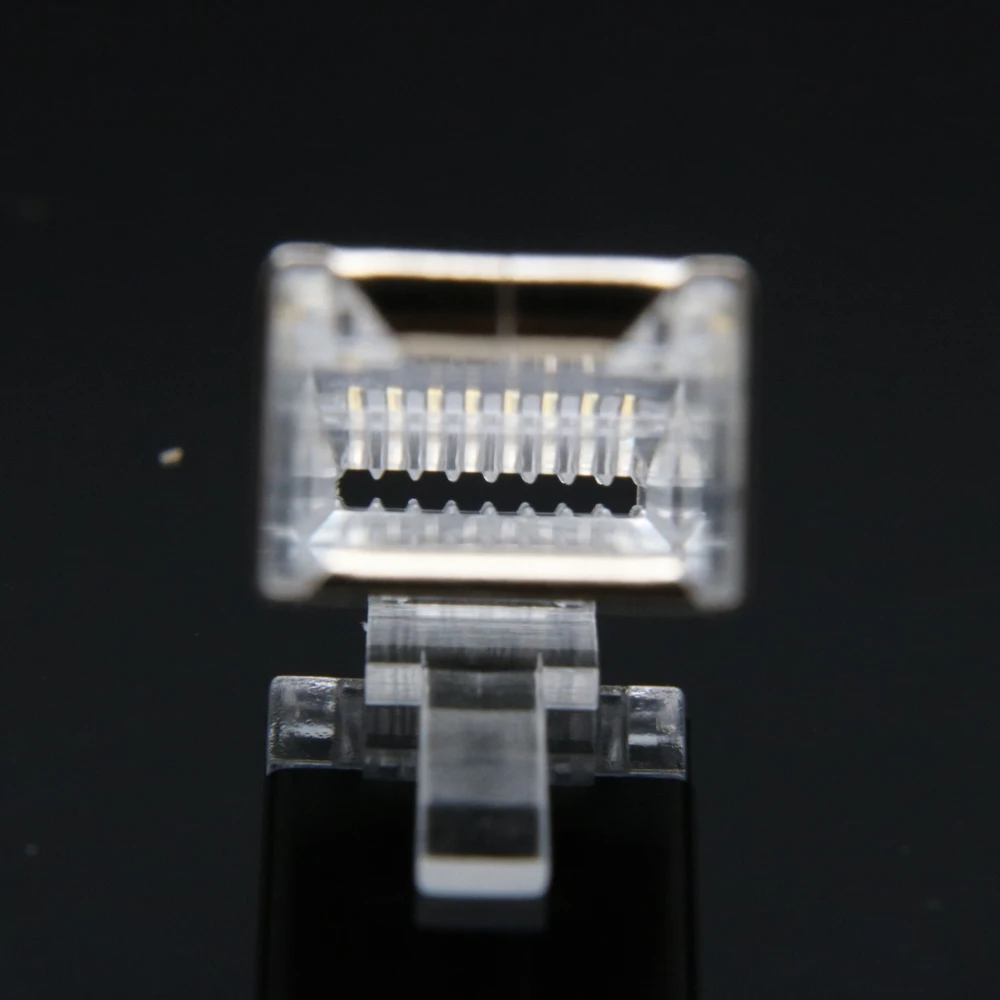 Xintylink EZ rj45 разъем ethernet кабельный разъем cat6 cat5e cat 6 rj 45 сетевой stp 8P8C позолоченный экранированный модульный 50 шт. 100