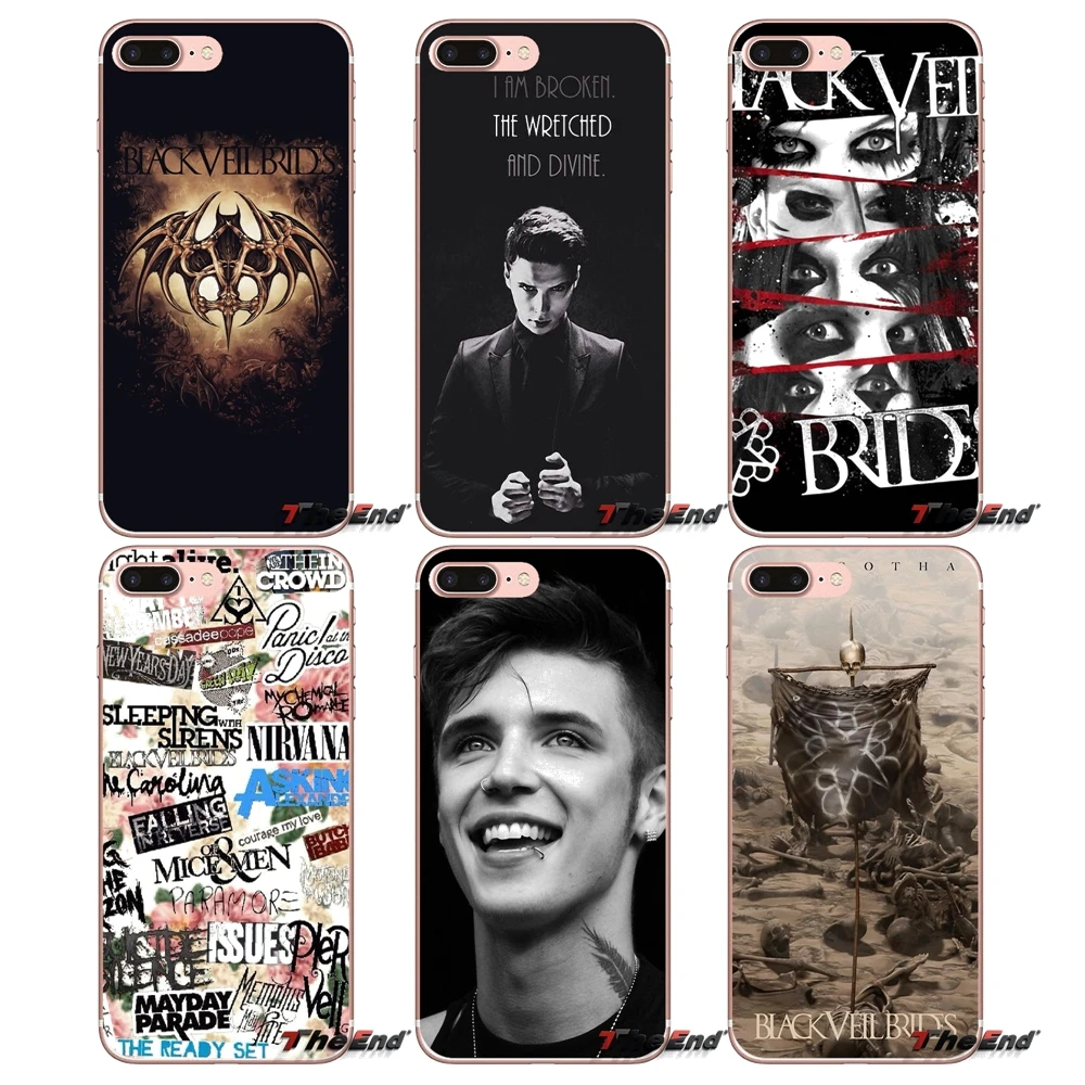 Чехол для телефона HTC U11 One M7 M8 A9 M10 E9 Desire 630 530 626 628 816 820 Motorola G G2 G3 Music Band Black Veil Brides |